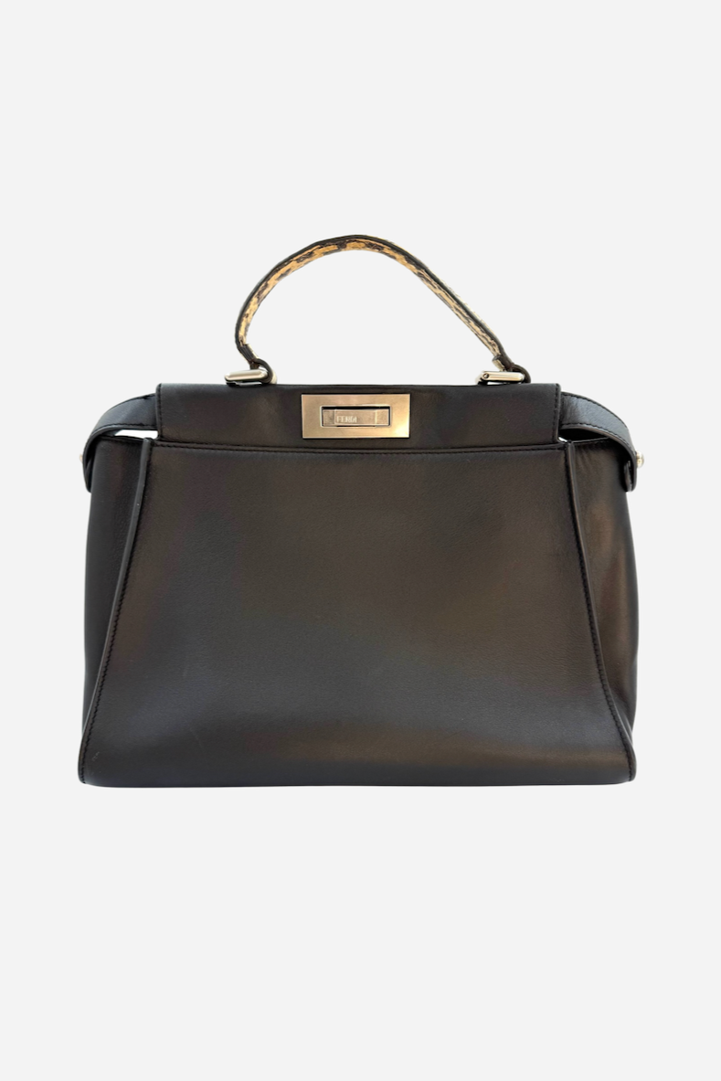 Fendi - Peekaboo - Crossbody/håndtaske - Secondhand