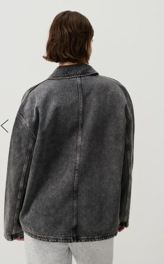 American Vintage - Jakke - Grey Denim - Yopday