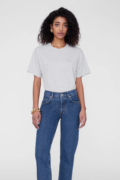 Anine Bing - T-shirt - Grey - Lili tee