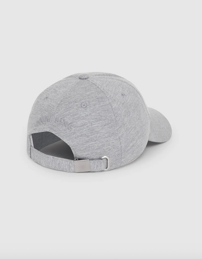 Anine Bing - Cap - Grey Monogram - Jeremy Baseball