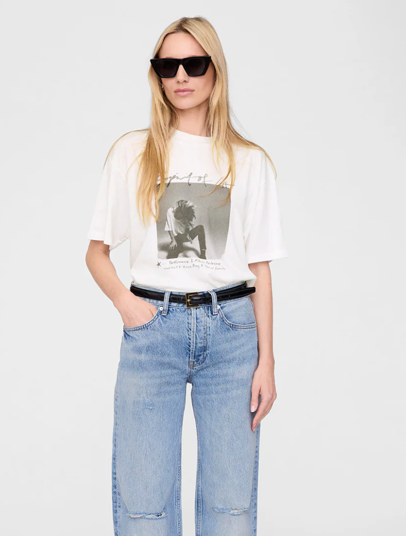 Anine Bing - T-shirt - Ivory - Ashton