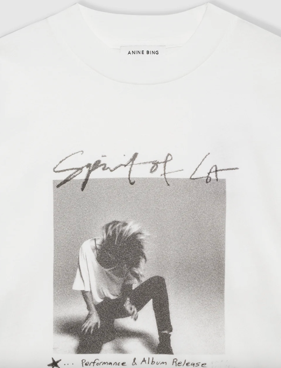 Anine Bing - T-shirt - Ivory - Ashton