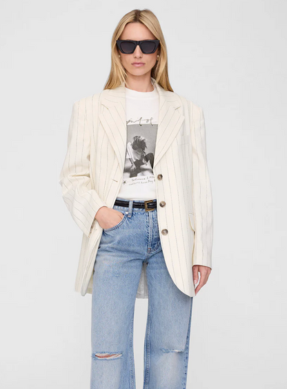 Anine Bing - T-shirt - Ivory - Ashton