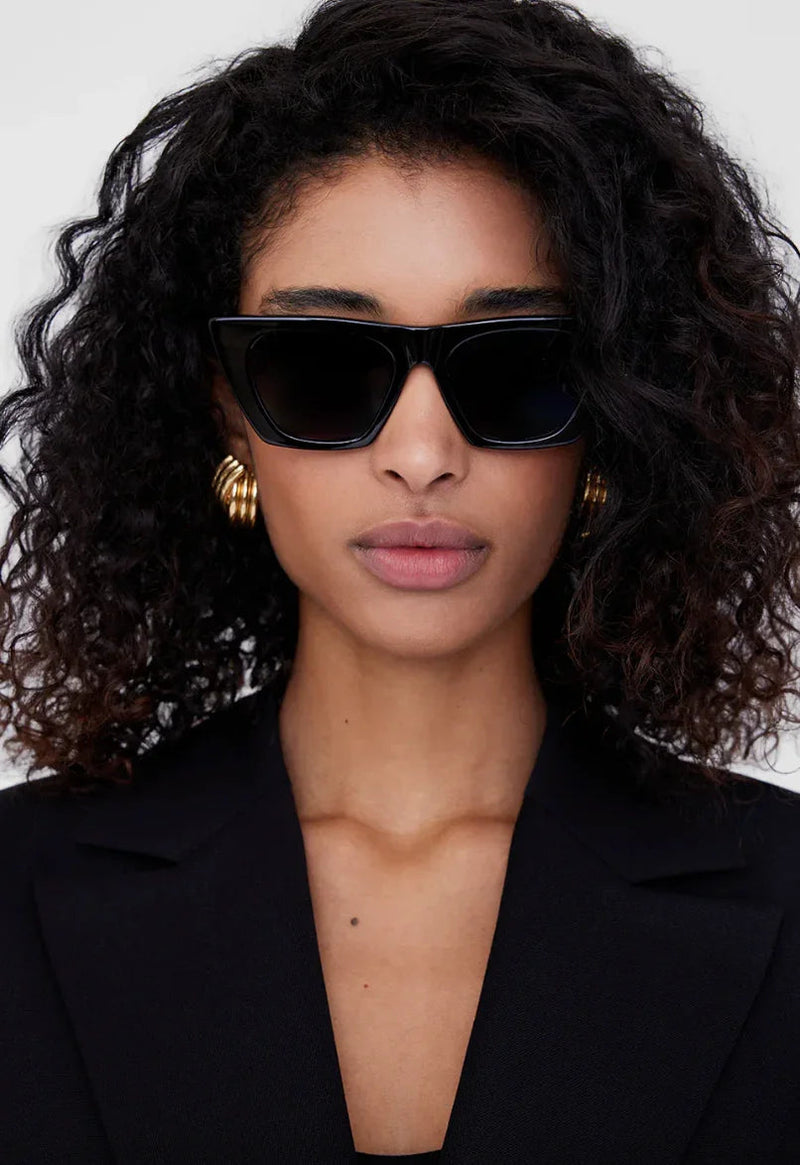 Anine Bing - Sunglasses - Black - Paris - Stilkompagniet.dk