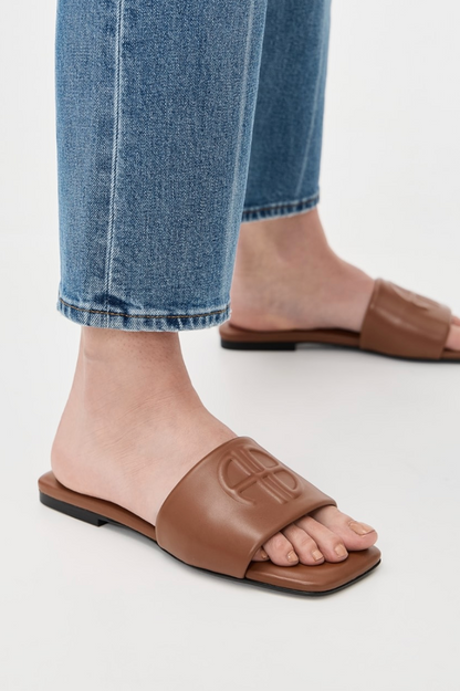 Anine Bing - Sandal - Cognac - Ria slides