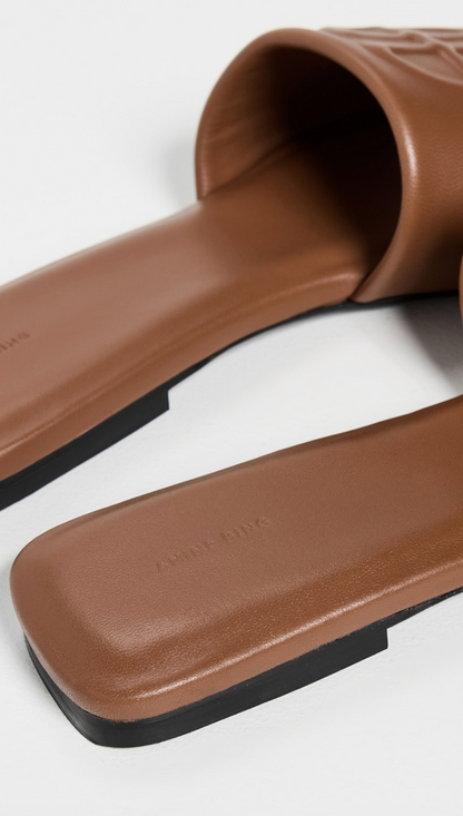 Anine Bing - Sandal - Cognac - Ria slides
