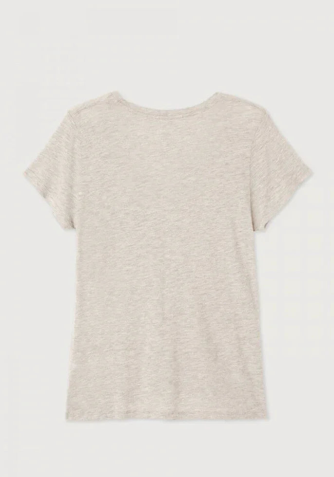 American Vintage - T-shirt - Creme Chine - Jacksonville - Stilkompagniet.dk