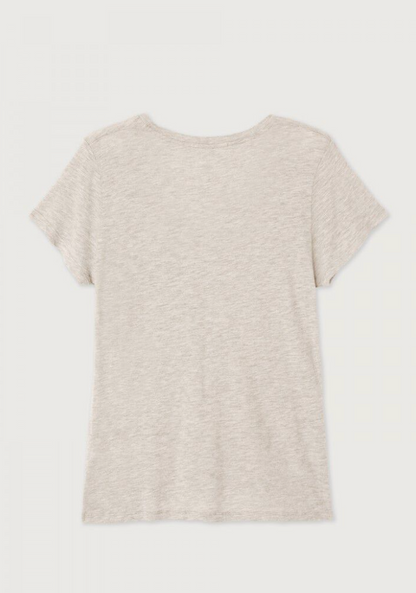 American Vintage - T-shirt - Creme Chine - Jacksonville - Stilkompagniet.dk