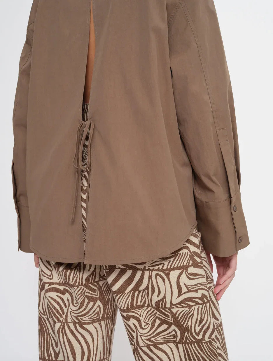 2NDDAY - Skjorte - Walnut - Clarome - Stilkompagniet.dk