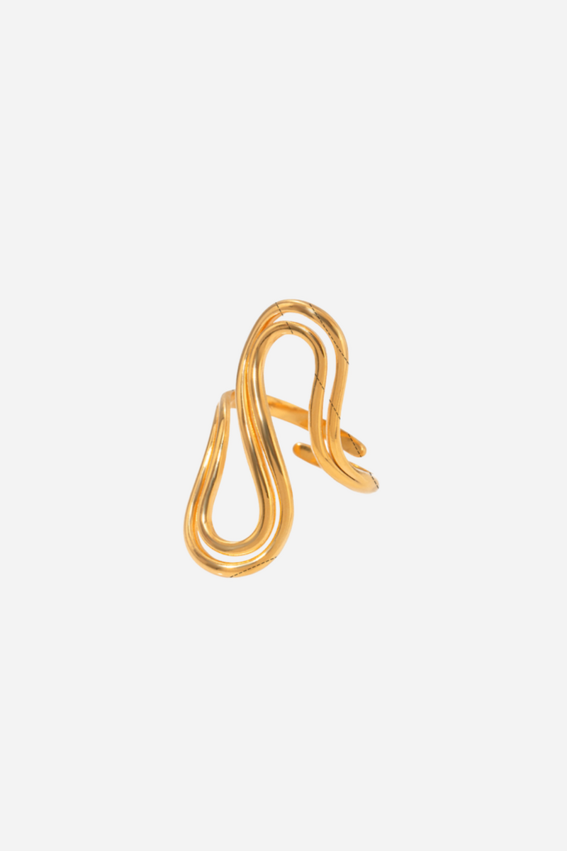 Nine - Swirly Ring