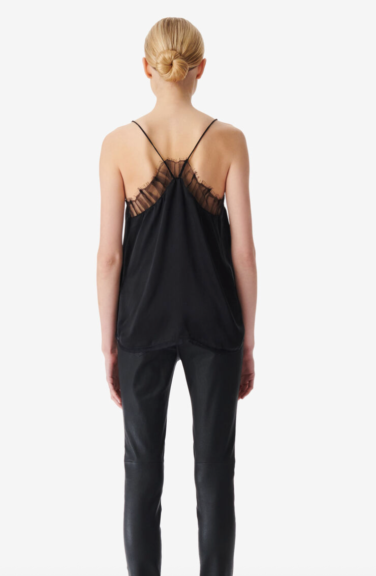 IRO - Top - 100% Silke Black - Berwyn