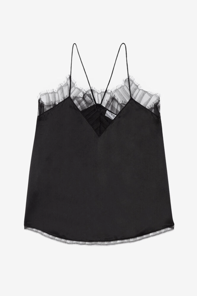 IRO - Top - 100% Silke Black - Berwyn