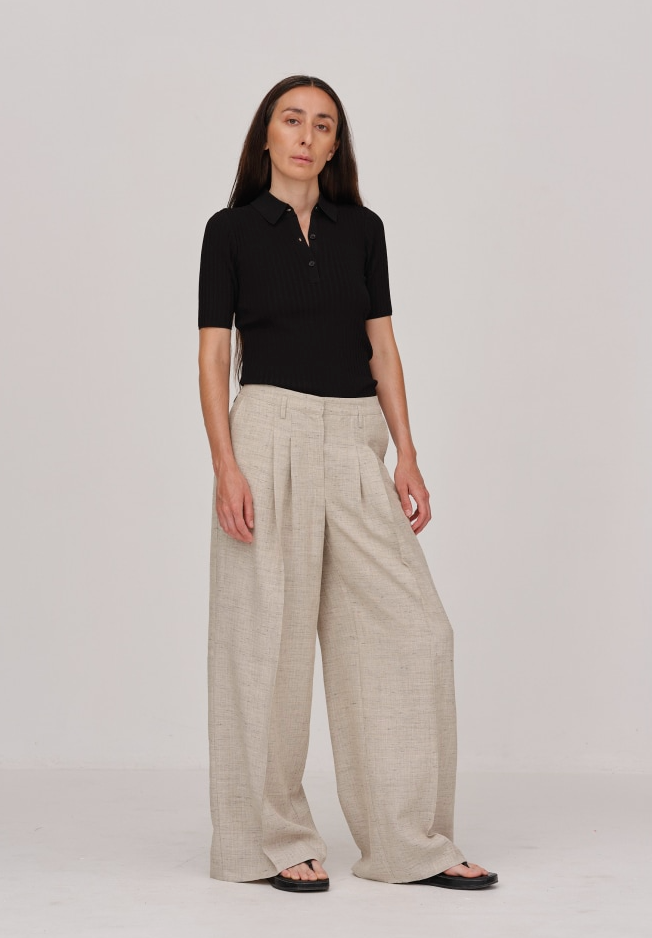 Herskind - Bukser - Beige - Lotus