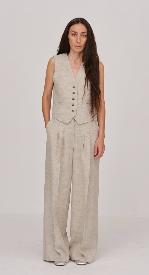 Herskind - Bukser - Beige - Lotus