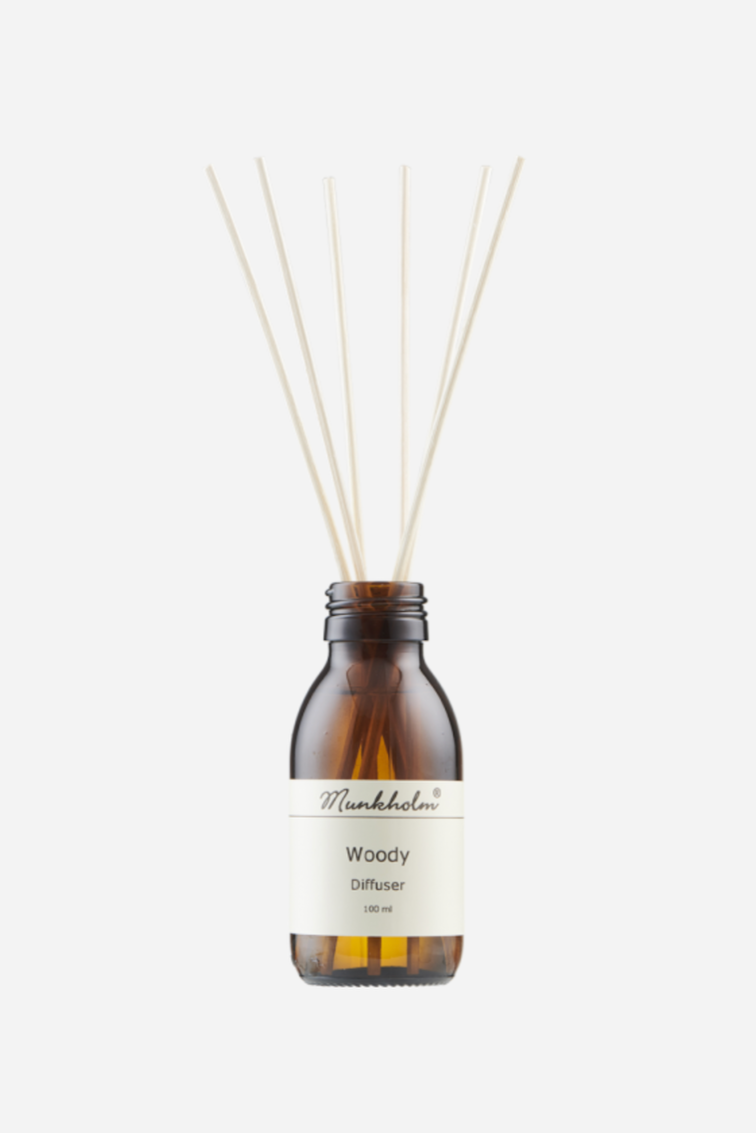 Munkholm - Duftpinde/diffuser - Woody - 100 ml sss