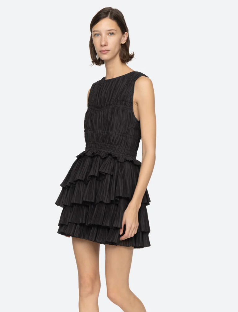 Sea New York - Kjole - Black - Thalia Ramie