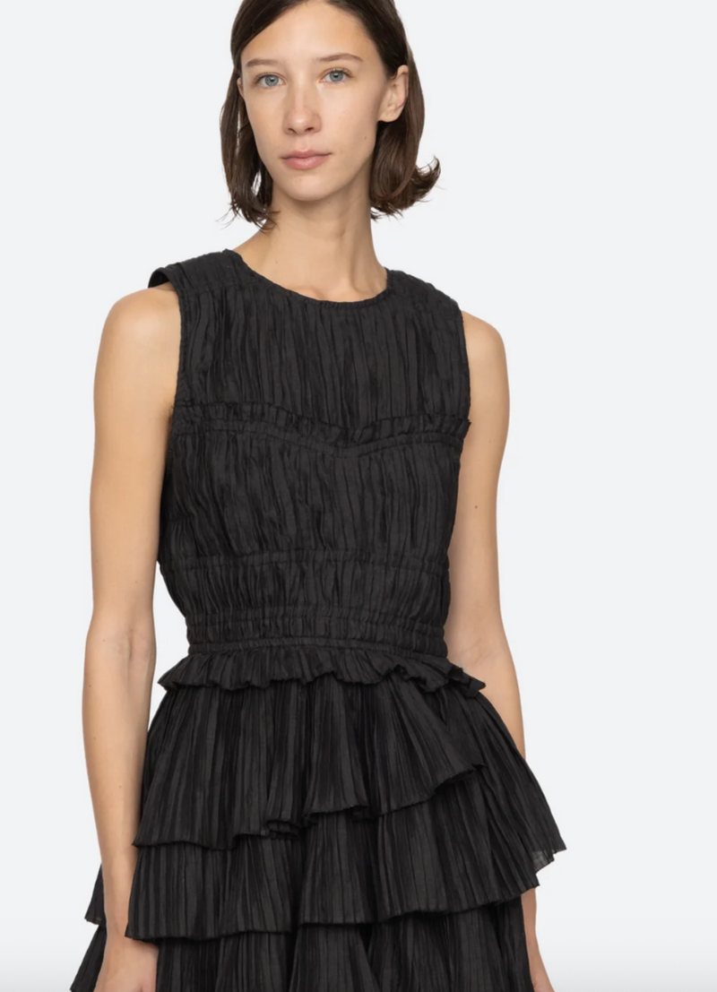 Sea New York - Kjole - Black - Thalia Ramie