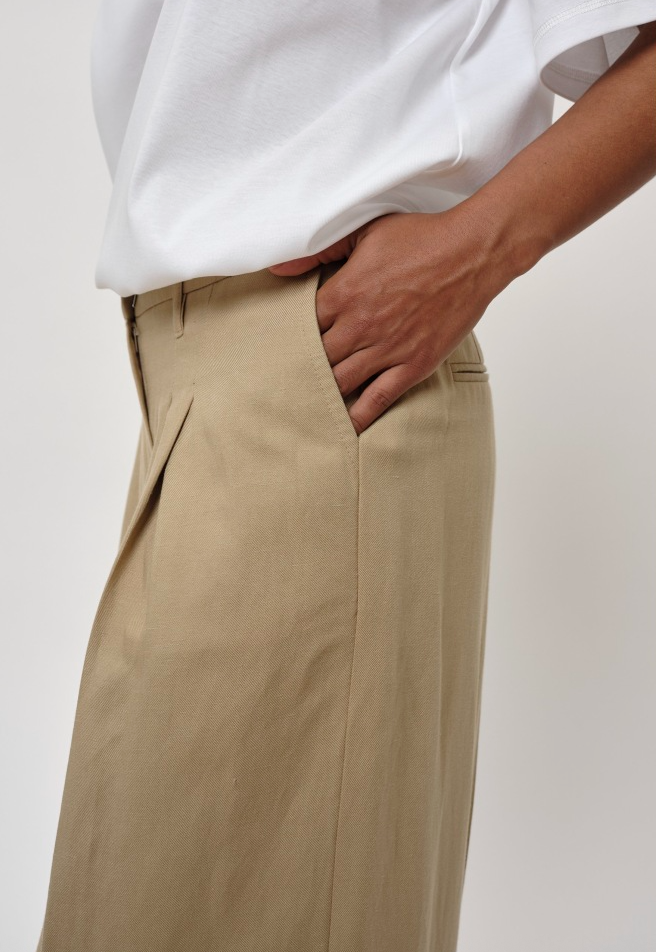 Herskind - Bukser - Beige - Lotus