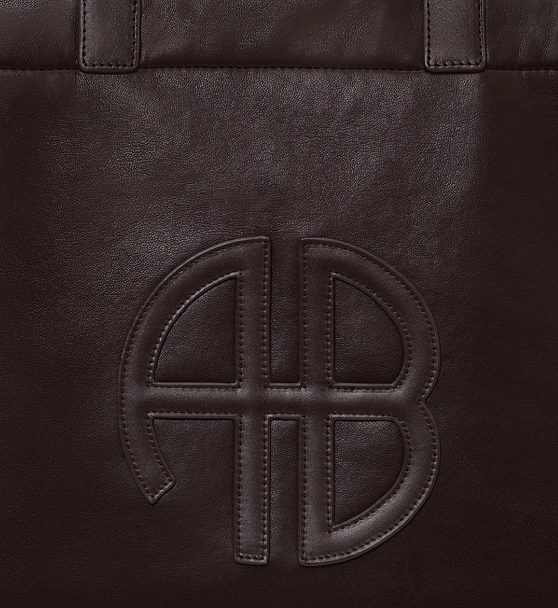 Anine Bing - Taske - Dark Brown - Large Rio