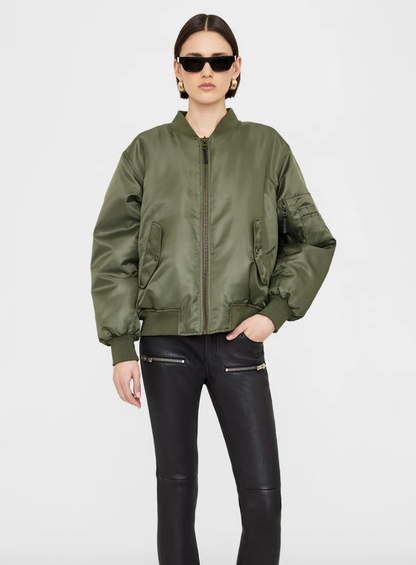 Anine Bing - Bomber jakke - Army green - Leon