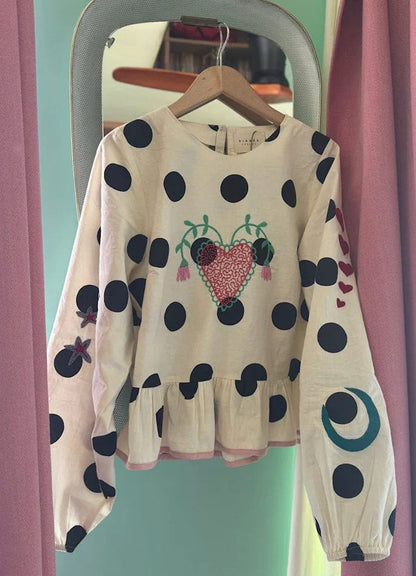 Sissel Edelbo - Bluse - Black Dot - Diana - sss