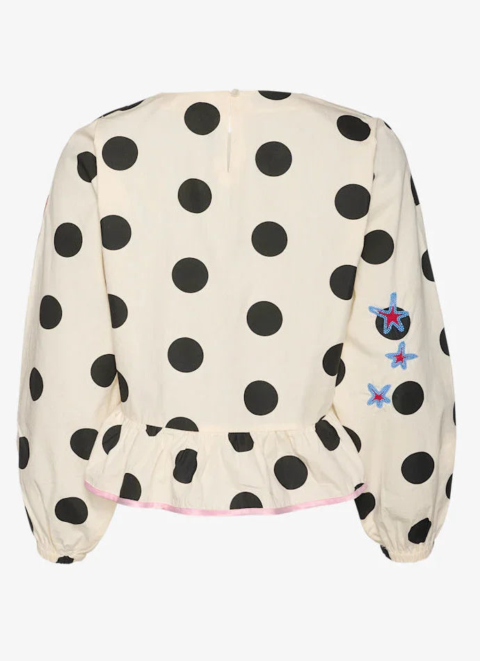 Sissel Edelbo - Bluse - Black Dot - Diana - sss