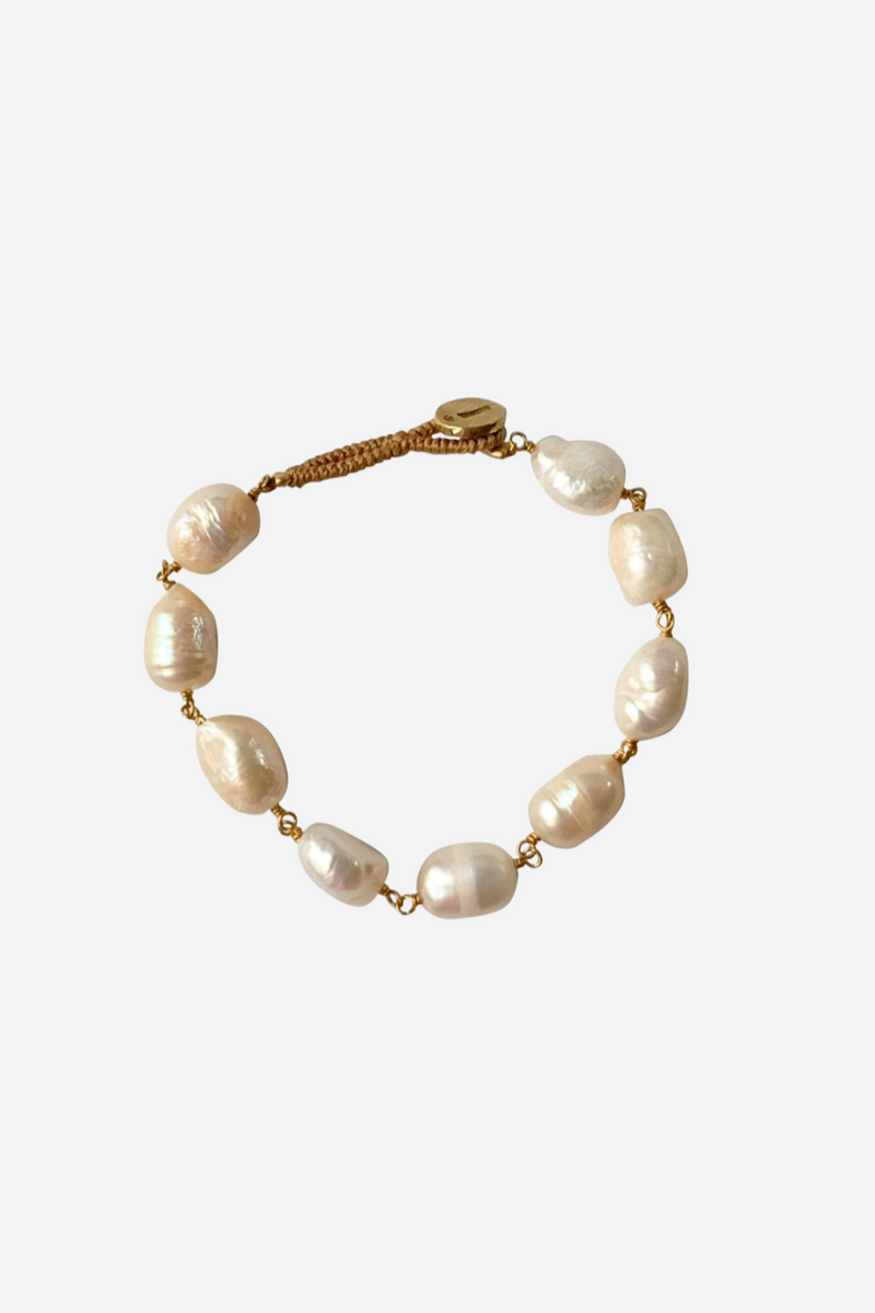 Ibu Jewels - Armbånd - Louis Pearl - AS02