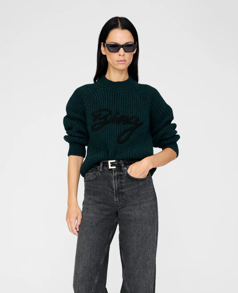 Anine Bing - Strik - Dark Teal - Kendrick
