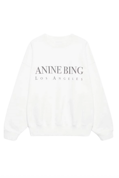 Anine Bing - Sweatshirt - Ivory - Jaci