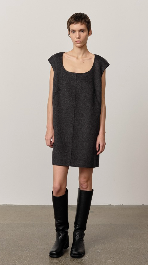 Herskind - Kjole - Dark Grey - Anne