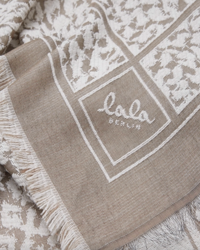 Lala Berlin - Halstørklæde - Wool - Beige - Annye