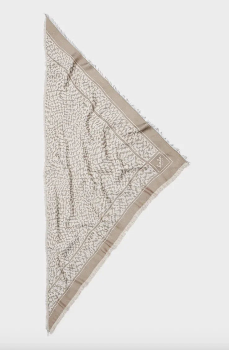 Lala Berlin - Halstørklæde - Wool - Beige - Annye - sss - Stilkompagniet.dk