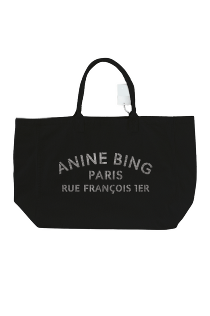 Anine Bing - Tote bag - Black - Canvas