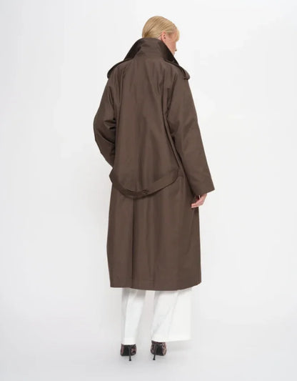 2NDDAY - Trenchcoat - Turkish Coffee - Willamena Dense