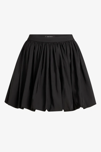 Karl Lagerfeld - Nederdel - Sort - Taffeta skirt