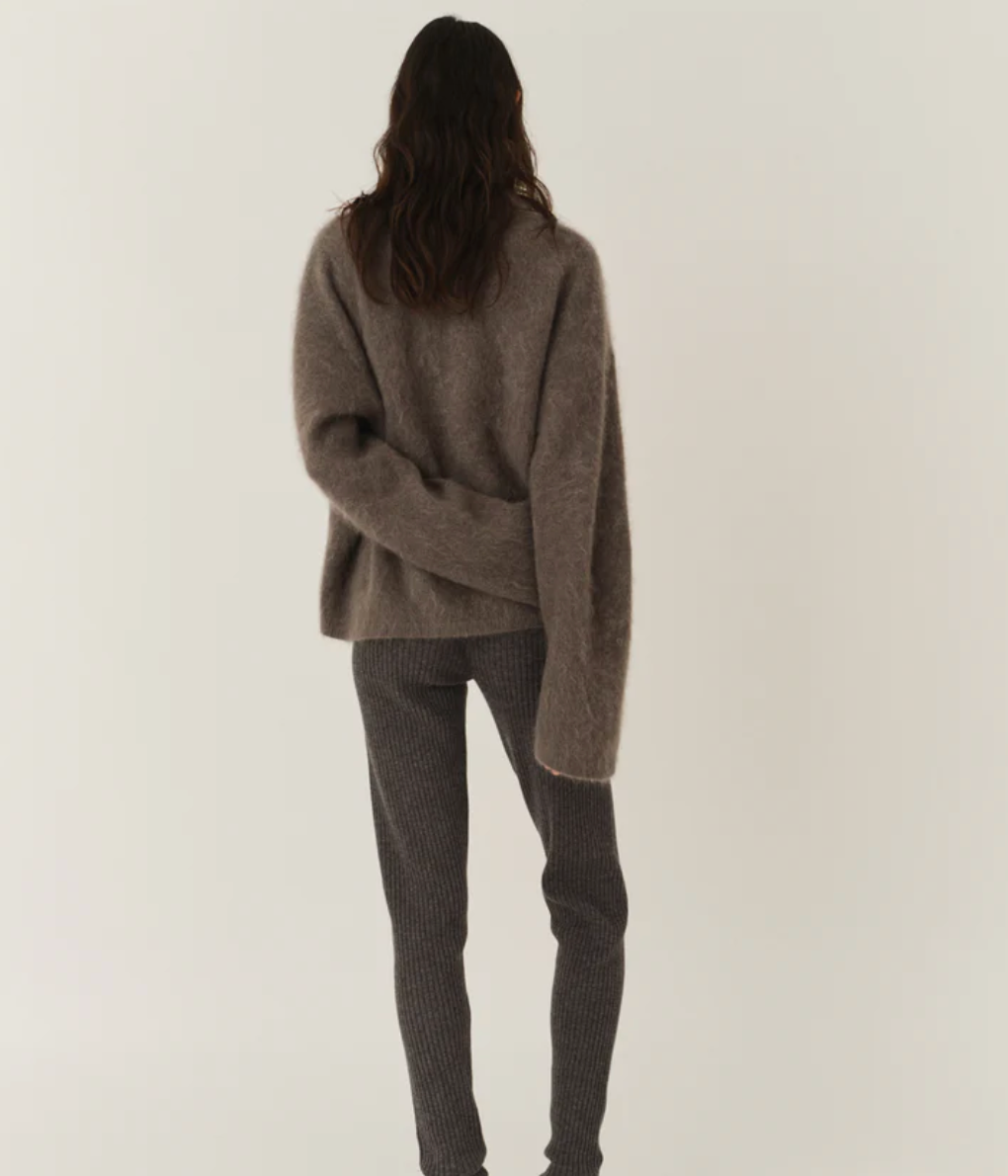 The Garment - Strik - Grey Melange - Roma - Stilkompagniet.dk