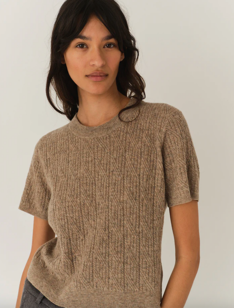 The Garment - Strik - Beige Melange - Como mini
