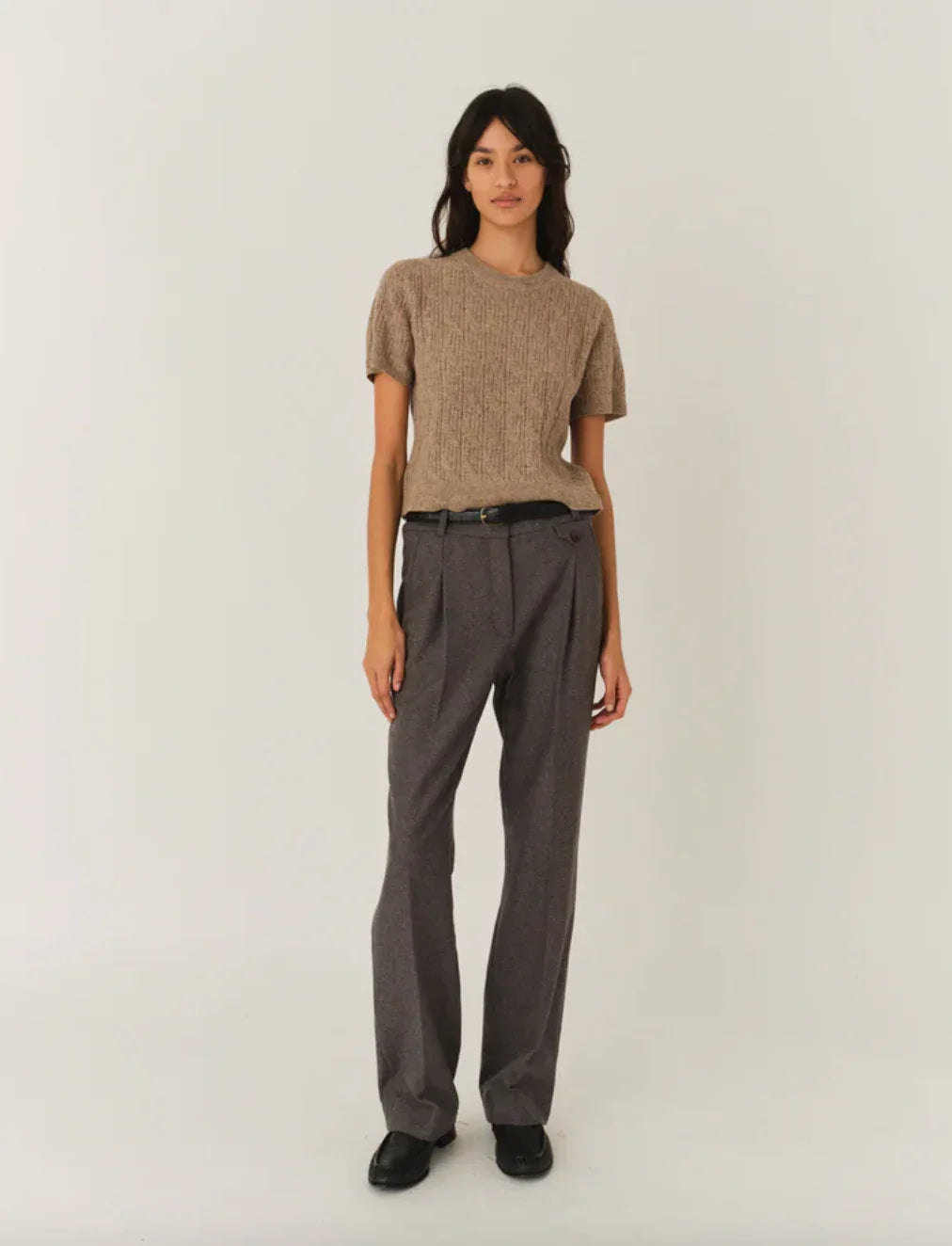 The Garment - Strik - Beige Melange - Como mini