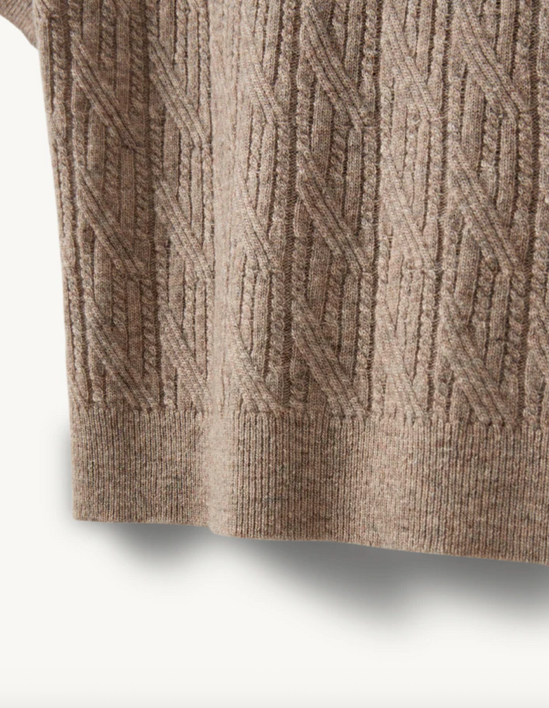 The Garment - Strik - Beige Melange - Como mini