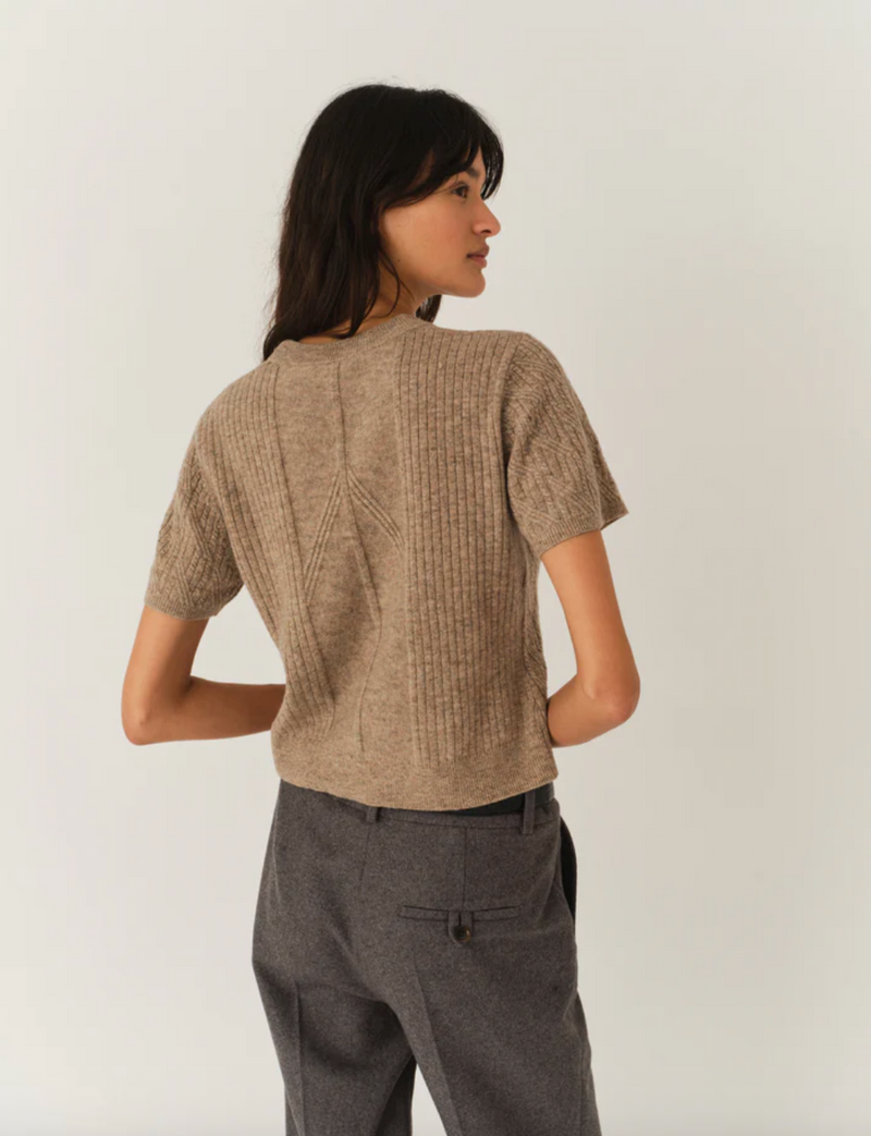 The Garment - Strik - Beige Melange - Como mini
