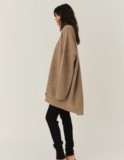 The Garment - Strik - Beige Melange - Como Giant