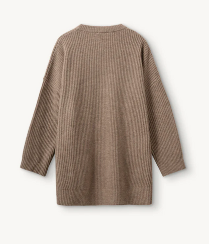 The Garment - Strik - Beige Melange - Como Giant