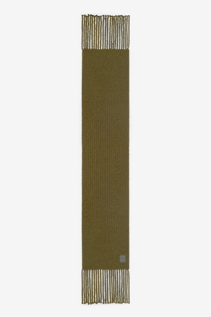 Iro - Halstørklæde - Khaki - Fluffy Scarf
