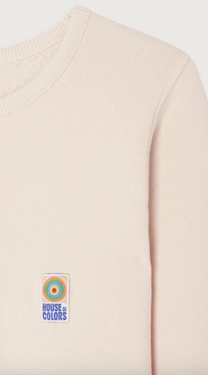 American Vintage - Sweatshirt - Ecru - Fiky