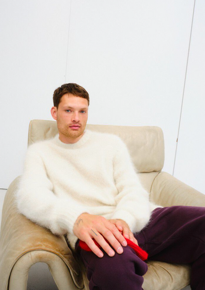 American Vintage - Strik - Ecru - Niby - Stilkompagniet.dk