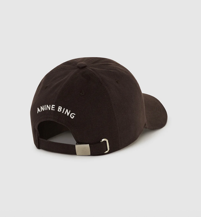 Anine Bing - Cap - Deep Brown - Jeremy Baseball