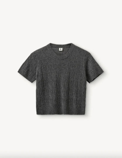 The Garment - Strik - Grey Melange - Como mini - Stilkompagniet.dk