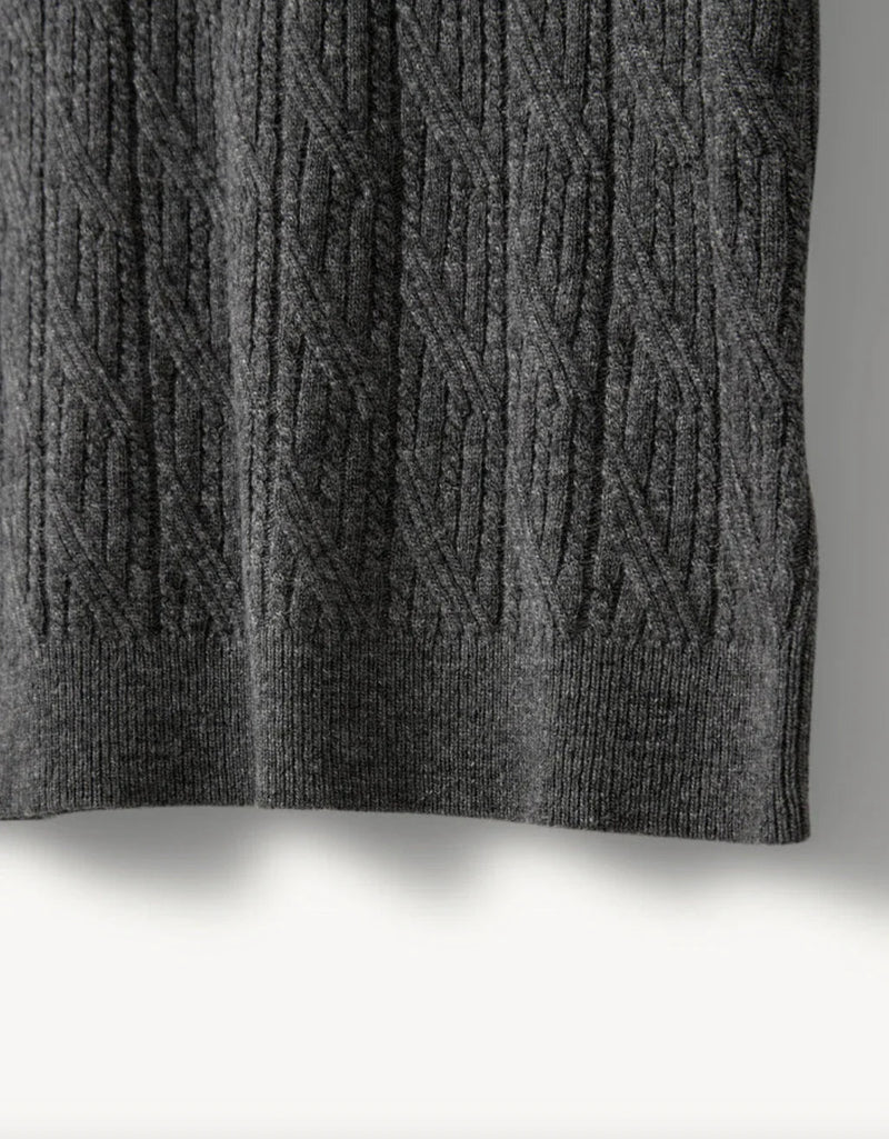 The Garment - Strik - Grey Melange - Como mini - Stilkompagniet.dk