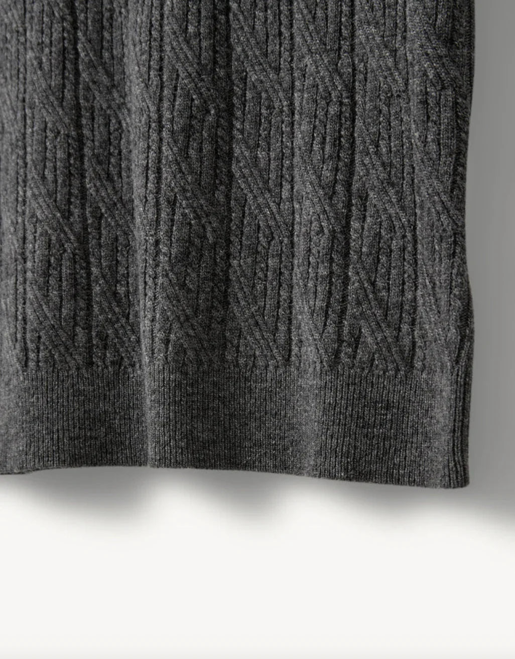 The Garment - Strik - Grey Melange - Como mini - Stilkompagniet.dk