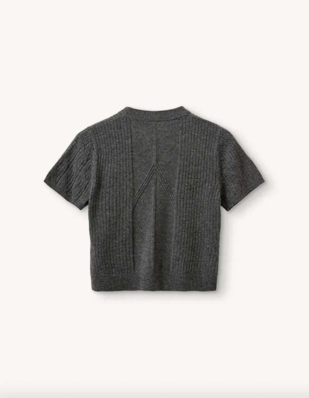 The Garment - Strik - Grey Melange - Como mini - Stilkompagniet.dk